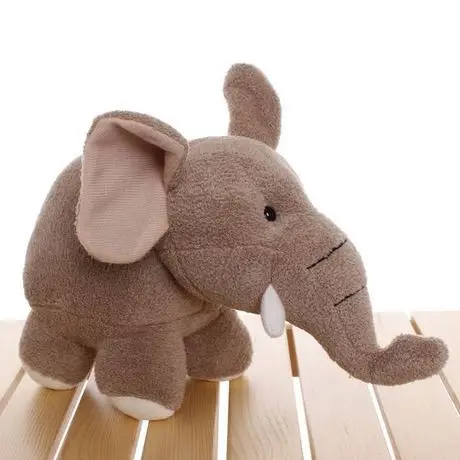 

stuffed animal gray elephant plush toy about 28cm elephant doll t2904