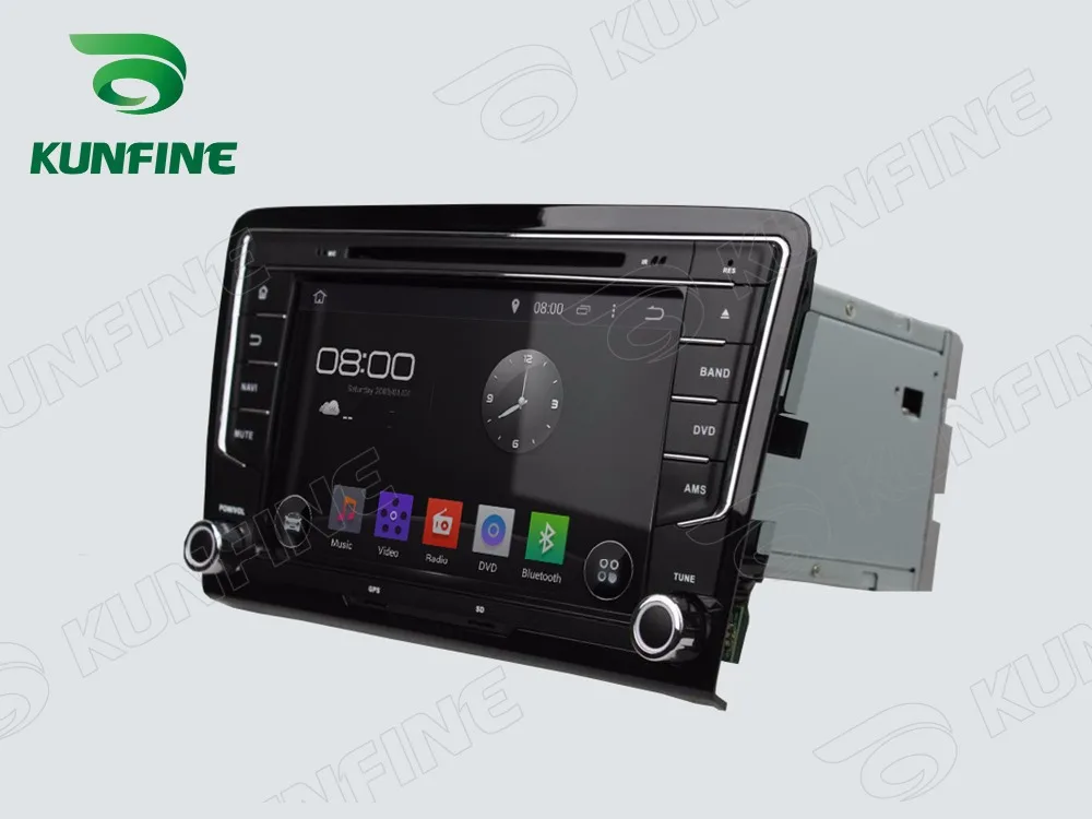 Quad Core 1024*600 Android 4.4 Автомобильный DVD Gps-навигация Плеер Автомобиля Стерео для VW Santana