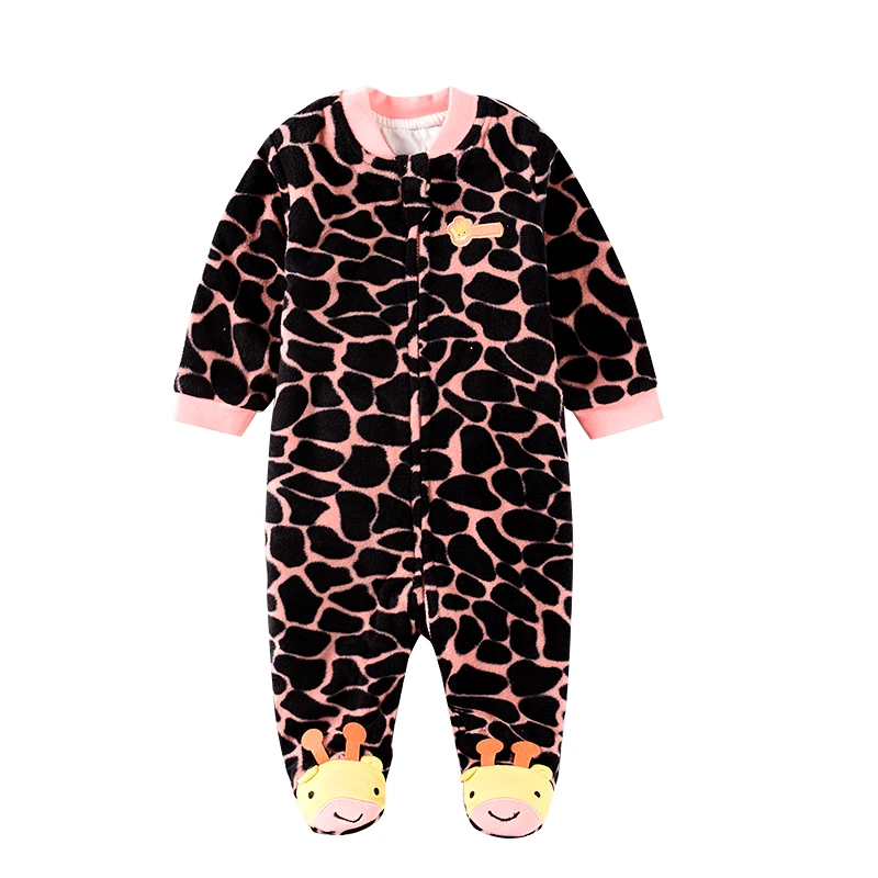 2020 детские комбинезоны зимний комбинезон для маленьких девочек с длинными