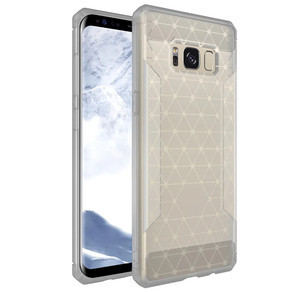 Подлинная телефона чехол для Samsung Galaxy S8 ТПУ силиконовый casephone Корпус и Чехлы