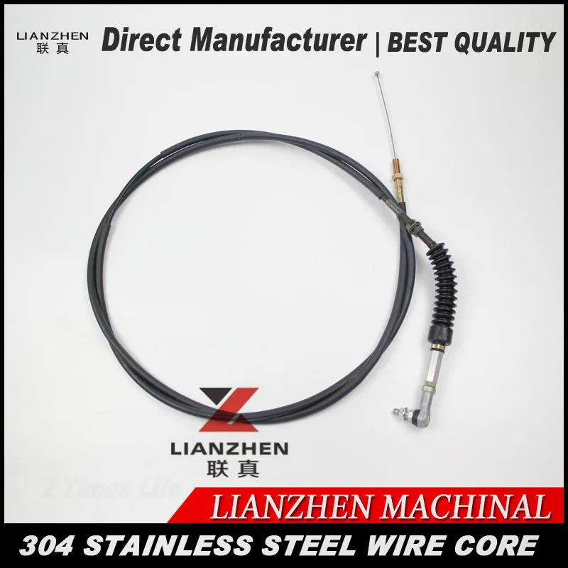 Запчасти для экскаватора E320 кабель управления двигателем с одной дроссельной