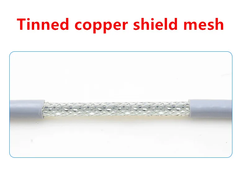 Экранированная витая пара кабель 22AWG 20AWG 18AWG 2-8 ядер towline кабель ПВХ мягкий провод изгиб и коррозионно-стойкий медный провод