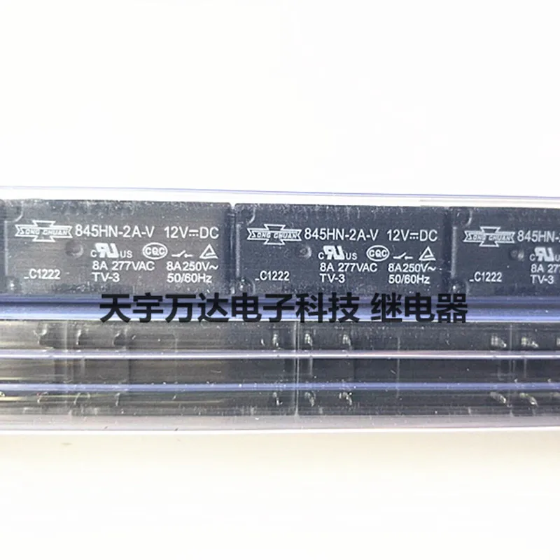 

845HN-2A-V 12VDC реле 6PIN 8A 12В DC12V