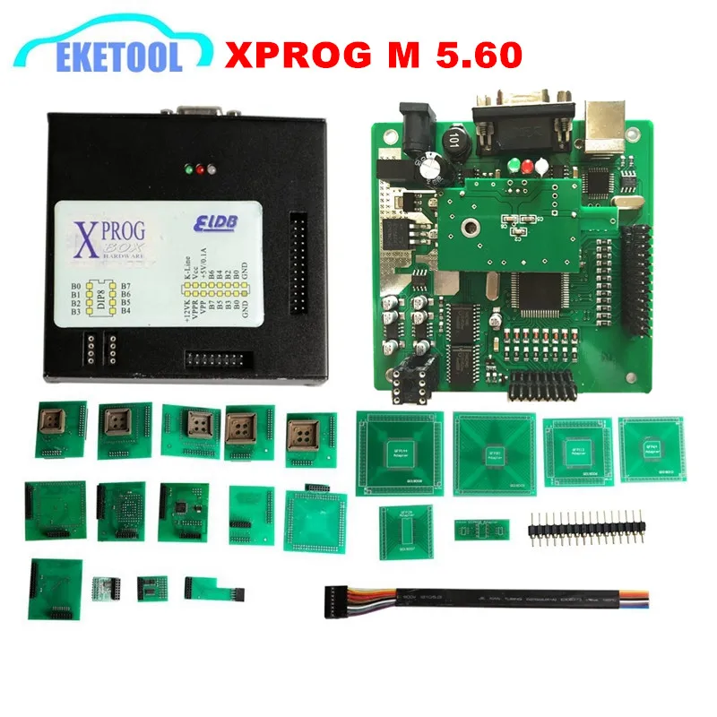 V5.60 XPROG-M V6.12 V5.86 V5.55 V5.84 полный адаптер Авто ЭБУ чип Тюнинг Программирование Xprog M 5,55 металлическая коробка AUTH-0025 авторизованный X-PROG - Цвет: V5.60