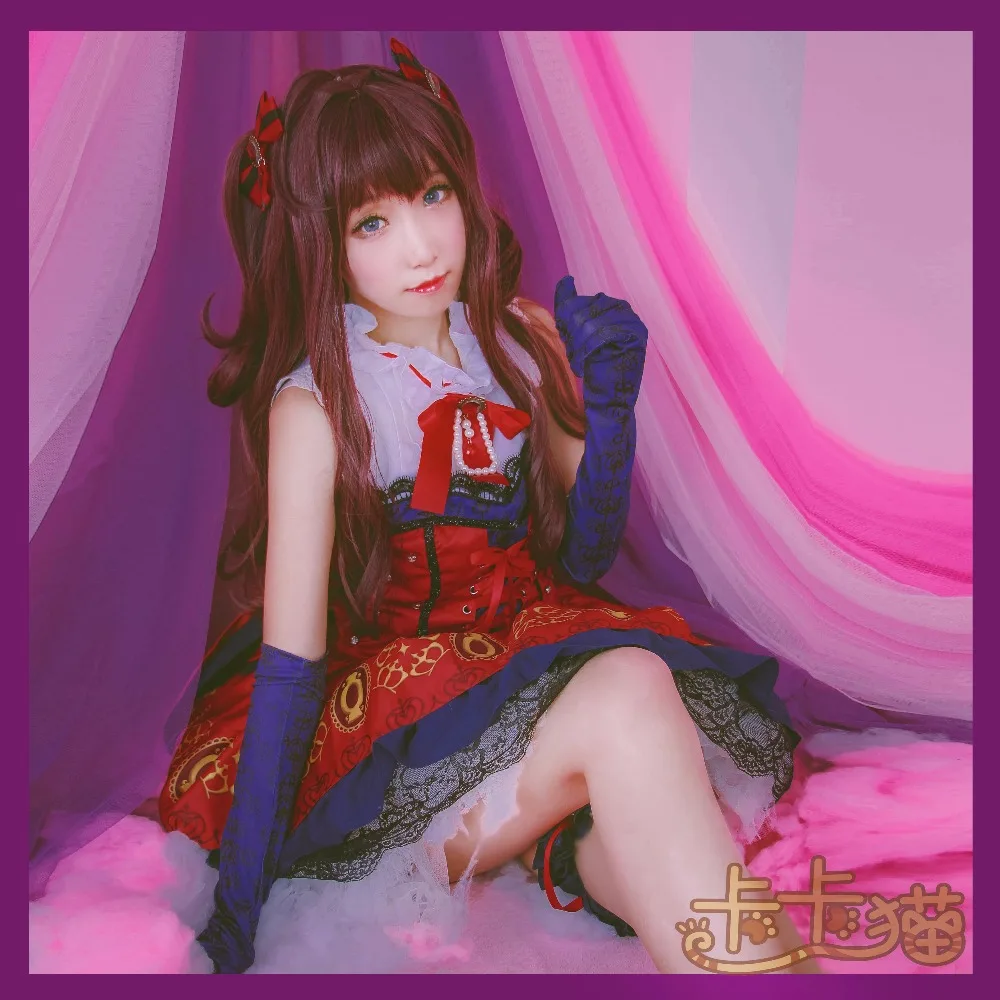 Бесплатная доставка Костюм Золушки для девочек IDOLM @ STER ичиноз косплей Шики