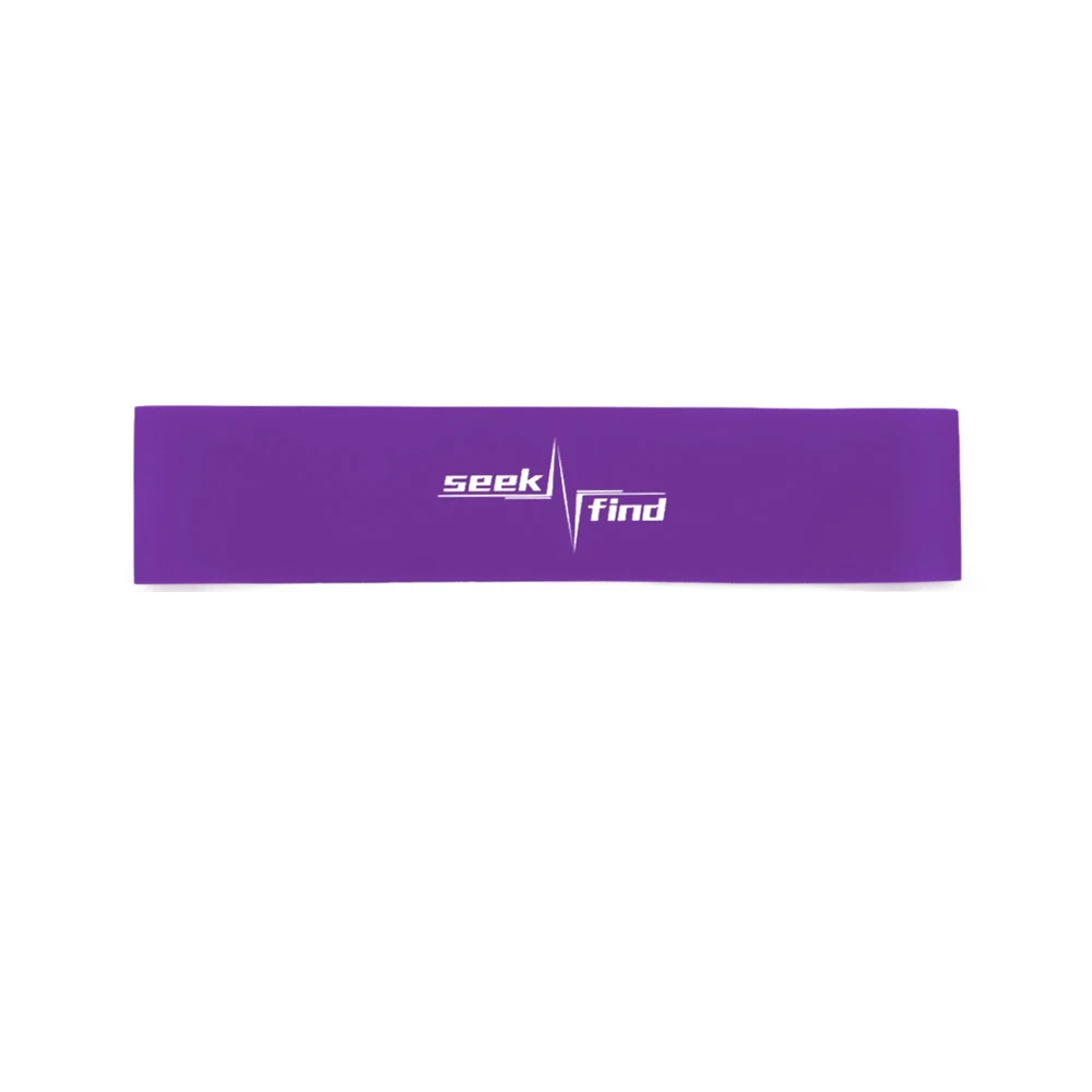 Purple TPE резистивные петли полосы фитнес экспандер резинки для фитнеса резинки оборудование Йога упражнения тренировки - Цвет: Purple