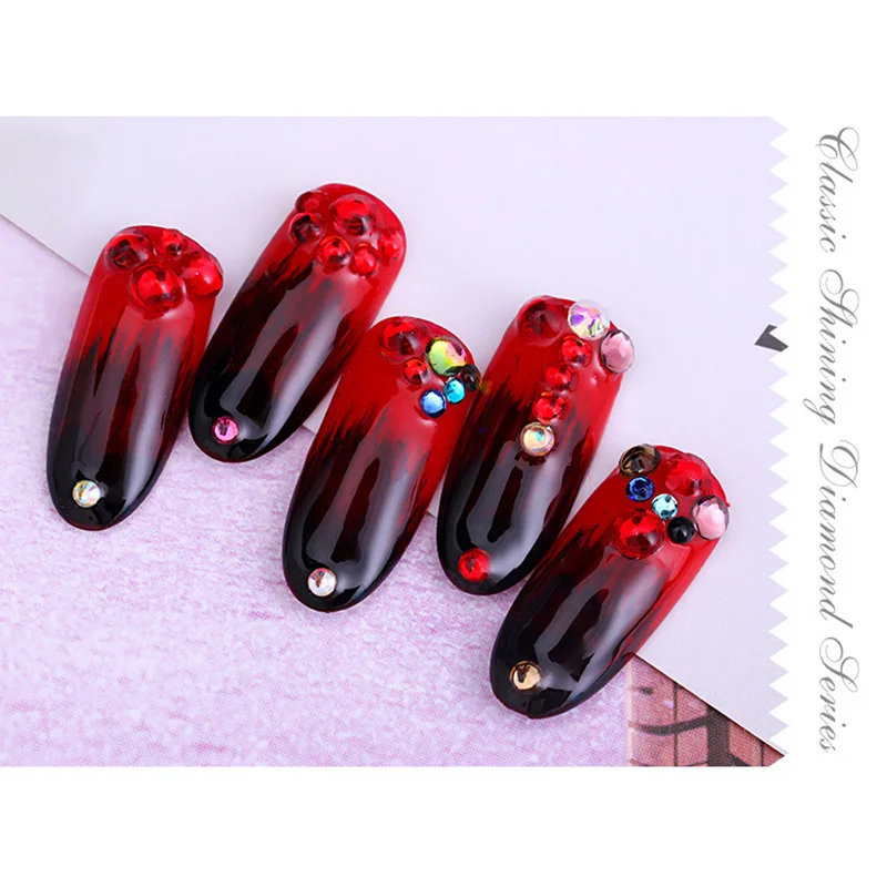 

1440 Pcs 3D Nail Art Decoration Shining Beads Women Nail Art Ornaments SSwell
