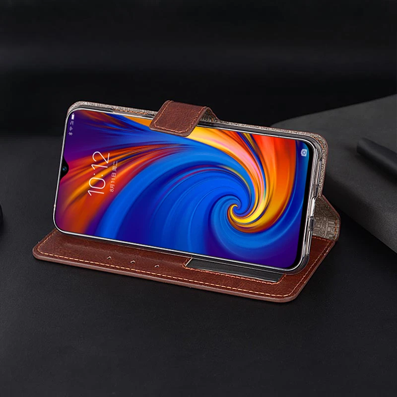 Новый Arrvial PU кожаный Магнитный Флип кошелек чехол для Lenovo Z5s L78071 отделения карт