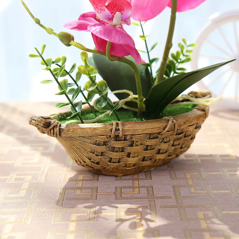 Искусственная Орхидея бабочка карликовые деревья Моделирование декоративные