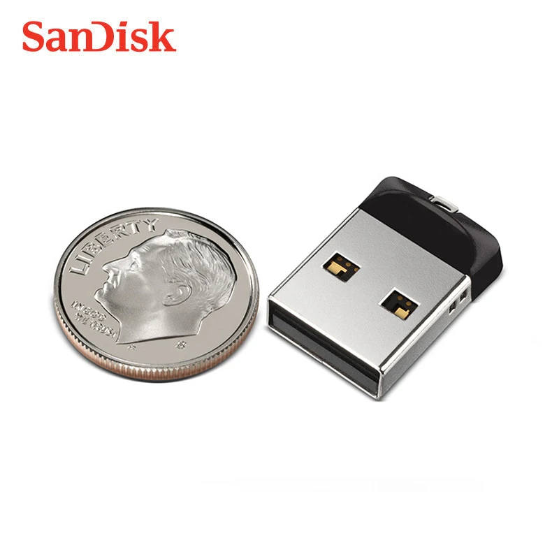 Двойной Флеш-накопитель SanDisk USB 2 0 CZ33 64 ГБ 32 оперативной памяти 16 Гб встроенной
