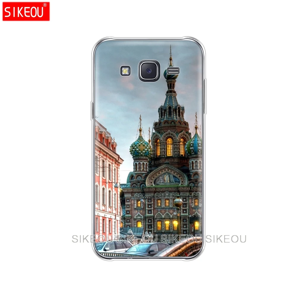 Силиконовый чехол для телефона Samsung Galaxy J1 J2 J3 J5 J7 MINI 2016 2015 prime с российским флагом и