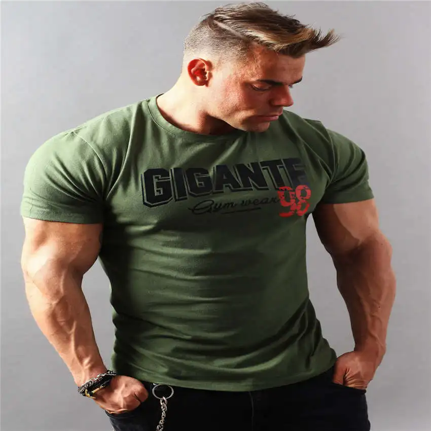 Refire gear летние фитнес-уличные мужские футболки с коротким рукавом и круглым вырезом для бега быстросохнущая Спортивная футболка для бодибилдинга для занятий альпинизмом - Цвет: Green