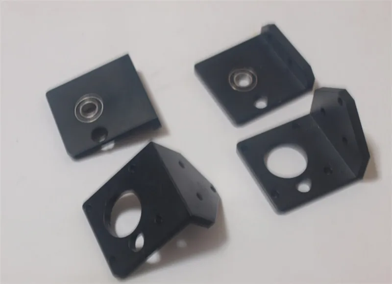 

8mm DIY Reprap Prusa i3 rework 3D printer parts aluminum metal black color Z-AXIS BOTTOM LEFT/RIGHT +TOP LEFT/RIGHT kit