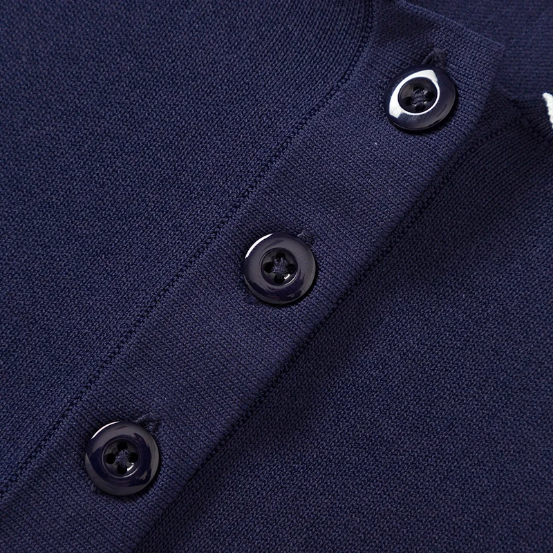 Женское платье рубашка поло SEMIR с короткими рукавами и контрастной деталью