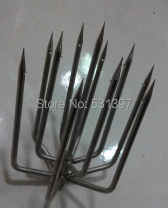 Горячая продажа 11 зубцов из нержавеющей стали для рыбалки | Спорт и развлечения