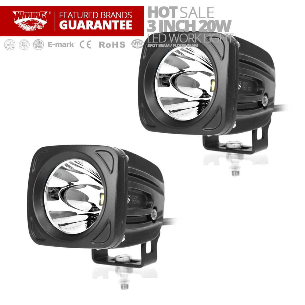 Светодиодный ATV 3 дюйма 20 Вт светодиодный рабочий светильник для вождения