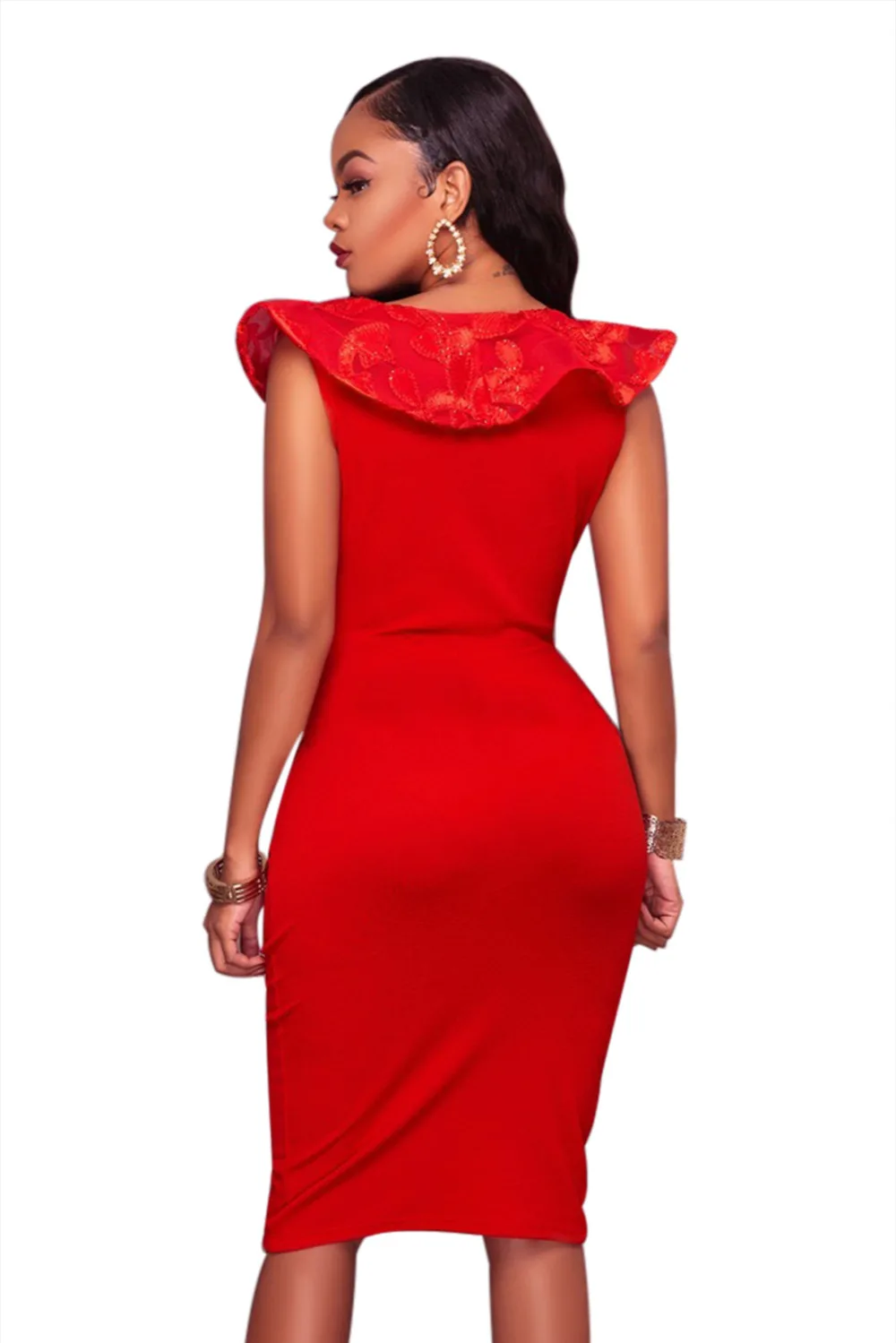 Краткое коктейль Лето Звезды Любит открытые вечерние женские Bodycon Сексуальная