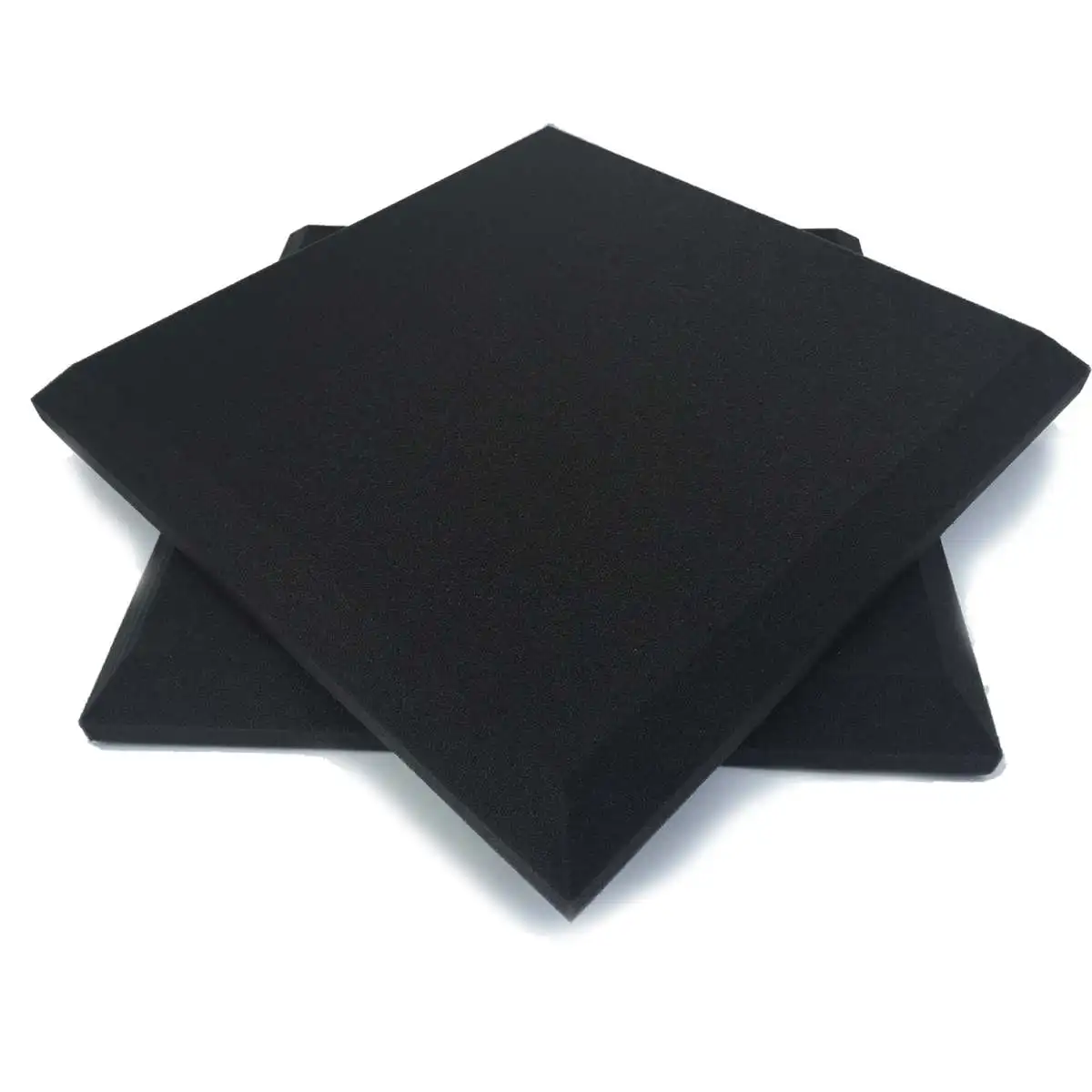 24PCs 50x50x5cm Studio Acoustic Soundproof Foam Sound Absorption Treatment Panel Tile Wedge Protective Sponge 4 Colors