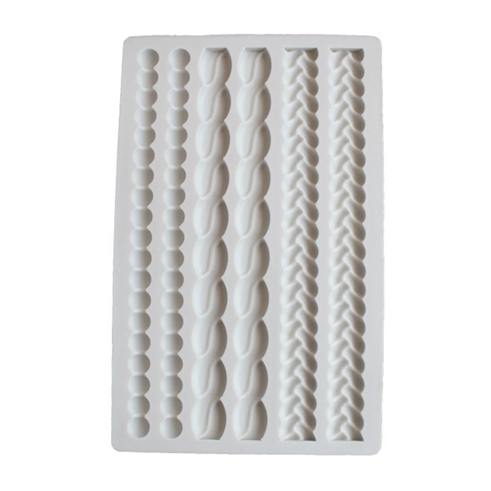 Помадка границы DIY подарки торт плесень аксессуары Сахар ремесло веревочки форма