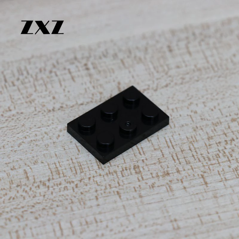 50 шт./лот 2X3 короткие строительные блоки кирпичи DIY игрушки совместимая пластина