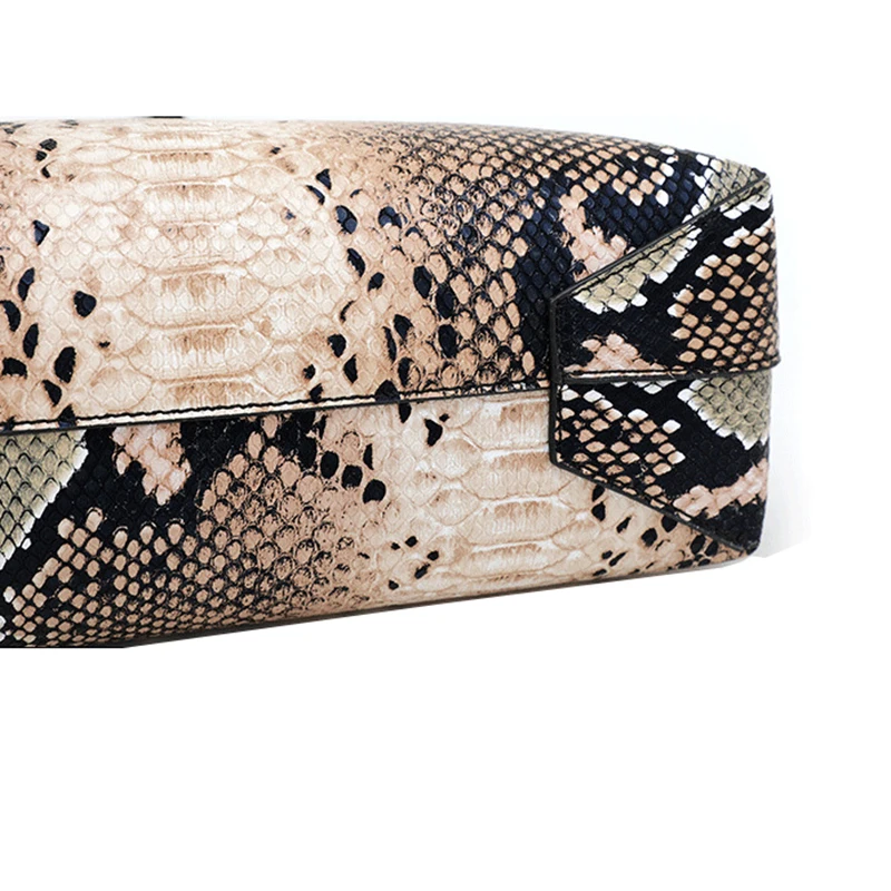 Женская сумка из искусственной кожи со змеиным узором 2019 | Багаж и сумки