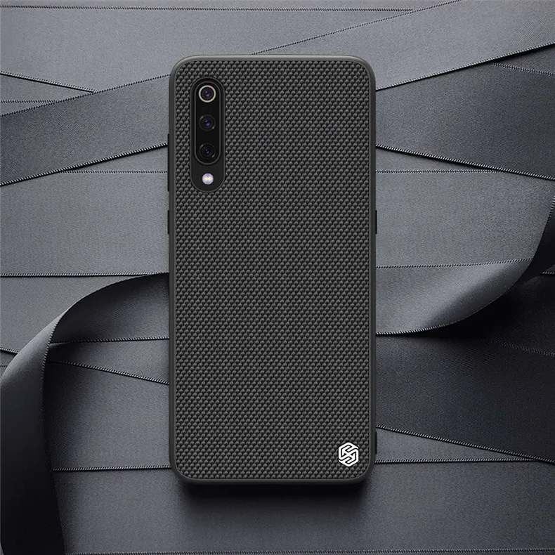 Nillkin нейлоновое волокно чехол для Xiaomi mi 9 и mi 9 Explorer текстурированный TPU+ PC задняя крышка прочный нескользящий тонкий и легкий Чехол