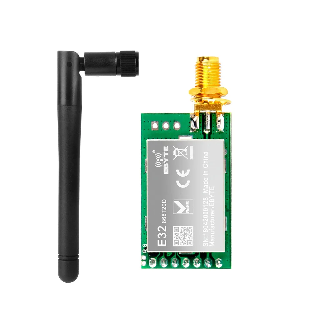 SX1278/SX1276 LoRa Радио беспроводной 433/868/915 МГц UART серийный модуль LoRaWAN передатчик приемник+ 3dBi SMA Антенна для Arduino