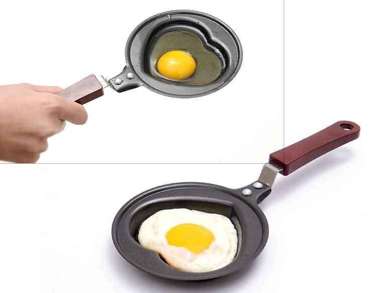 

wholesale 300pcs breakfast omelette pan kt love smiley omelette device frying pan pancake pan