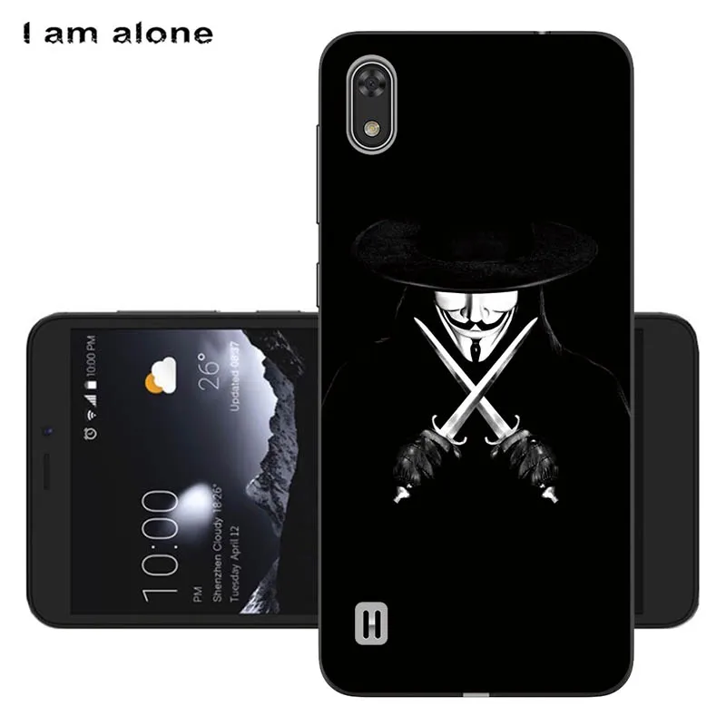 Чехлы для телефонов I am alone для zte Blade A530, 5,45 дюйма, мягкие чехлы из ТПУ для мобильных телефонов с мультяшным принтом для zte Blade A530, сумки - Цвет: Soft TPU S24