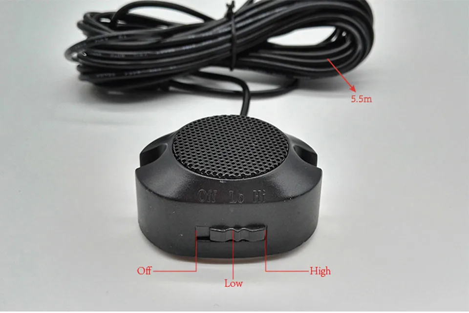 Парктроник с 6 датчиками передний датчик плоский парковки парковочный детектор