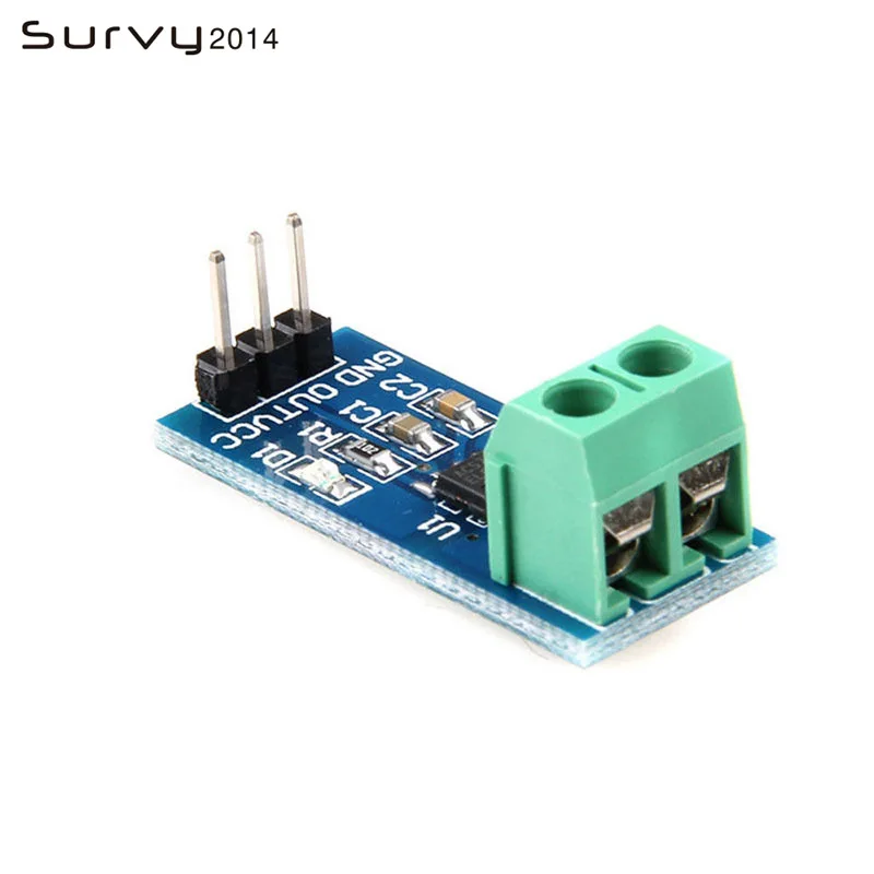 Параметры ACS712 5A 20A 30A диапазон холла модуль датчика тока для Arduino 30A|Интегральные
