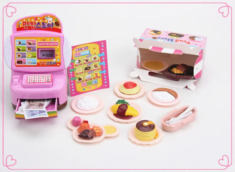 Фигурки игрушечные для ролевых игр Aladdin ресторан имитирующие жизни сцены модель