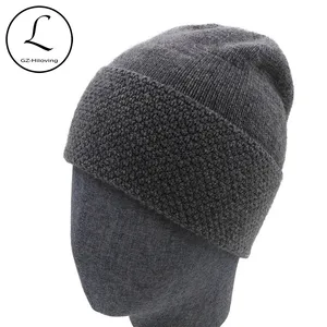 GZHILOVINGL 2017 модная теплая Толстая шерстяная Мужская шапочка, однотонные вязаные зимние шапочки, шапки, мужские шапки, Повседневная шапка Gorro