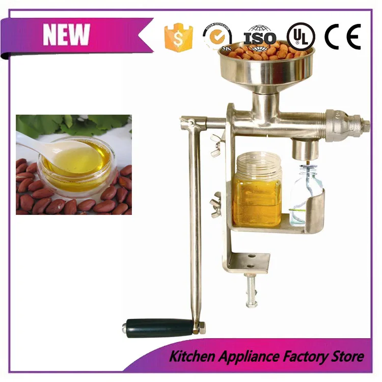 Пищевой Ручной Масляный Пресс из нержавеющей стали маслоотделитель|food machine|food press