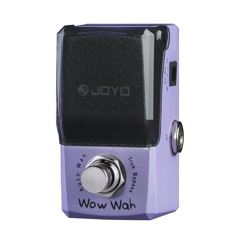 JOYO JF 322 Wow Wah Auto Effects Pedal мини электрогитарный эффект процессор настоящий байпас
