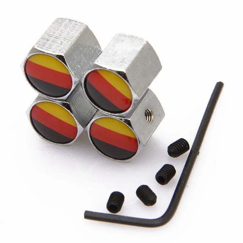 Колпачки CARPRIE шток клапана шины автомобиля 4 шт. противоугонные колпачки из