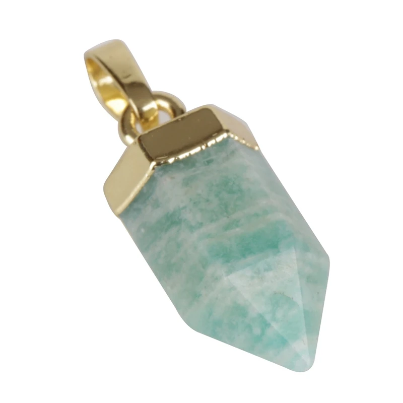 5 шт. Хрустальный столб Подвески каплевидные ювелирные изделия ожерелье чокер