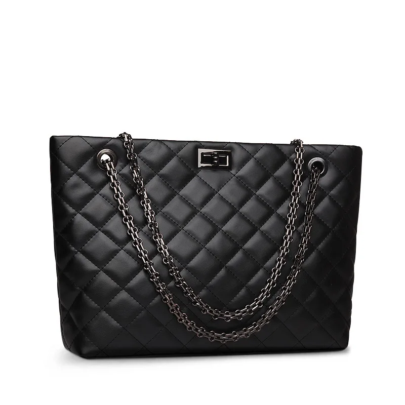2017 Travel Large 29CM Women Shoulder Bags PU Diamond Lattice Hasp Luxury Handbags Designer High Quality Crossbody Bag | Багаж и сумки