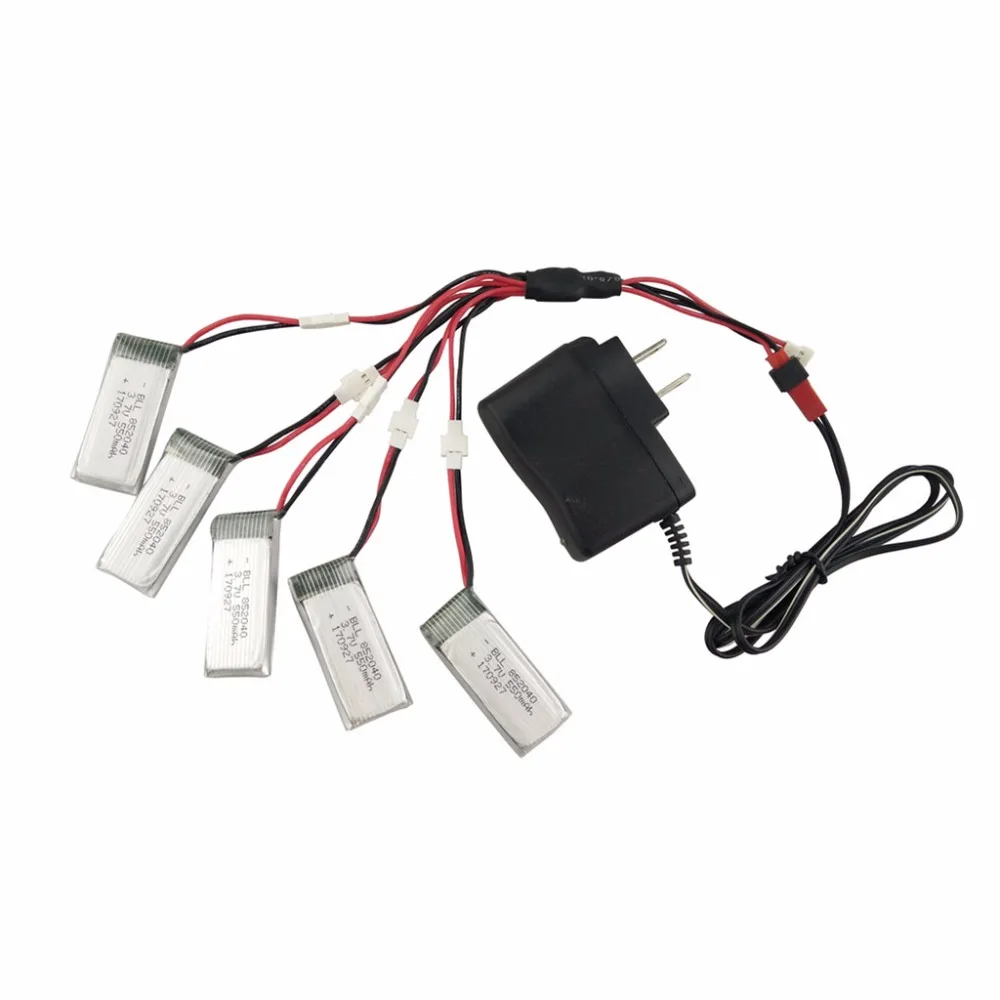 5 шт. 3 7 V 550mah литиевая батарея US регулируемое зарядное устройство для JXD 523 523W