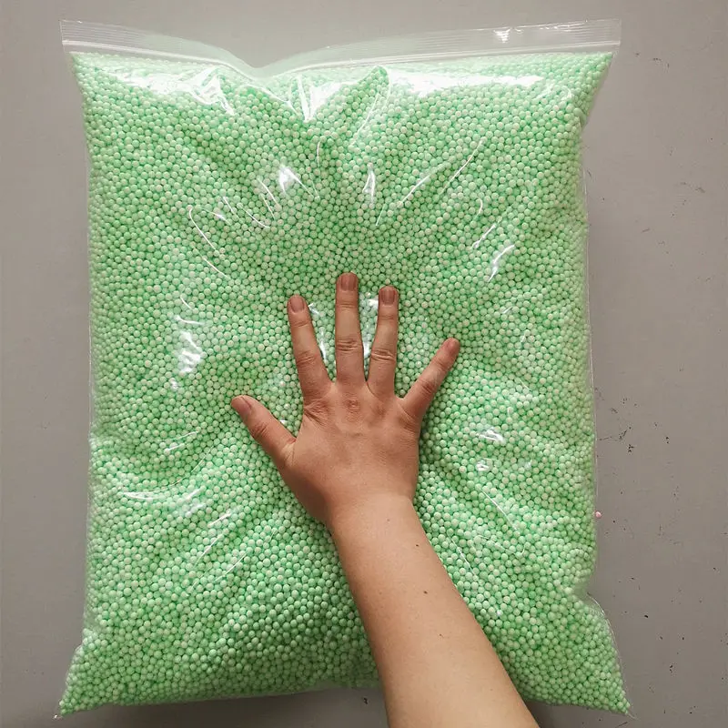 Green 250g 250 г 4-6 мм пенопластовые шарики детские игрушки «сделай сам» для рождественской вечеринки Наполнитель из пенопласта красочные пенопластовые шарики наполнители вечерние принадлежности - Цвет: Green 250g