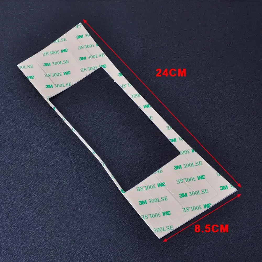 CITALL новая серебристая алюминиевая внутренняя центральная консоль Кнопка панель