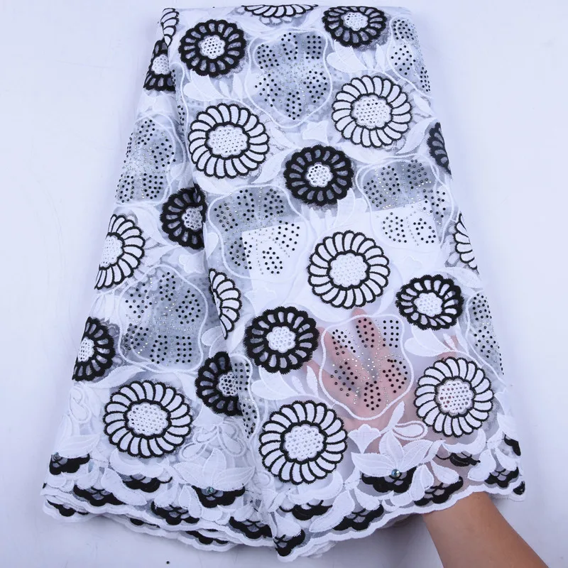 Высококачественное французское Тюлевое кружево африканская кружевная ткань
