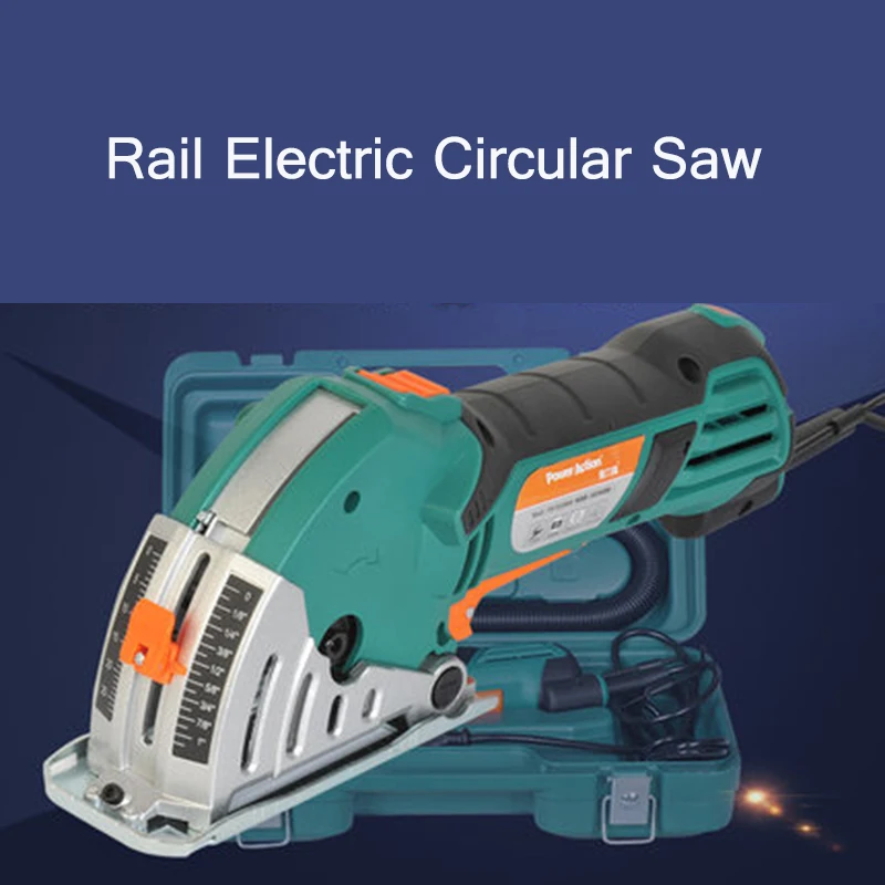 Woodworking Power Tools Metal Tiles Mini Cutting Machine Guide Electric Circular Saw Household Small Chainsaw Set PS7818MS | Инструменты