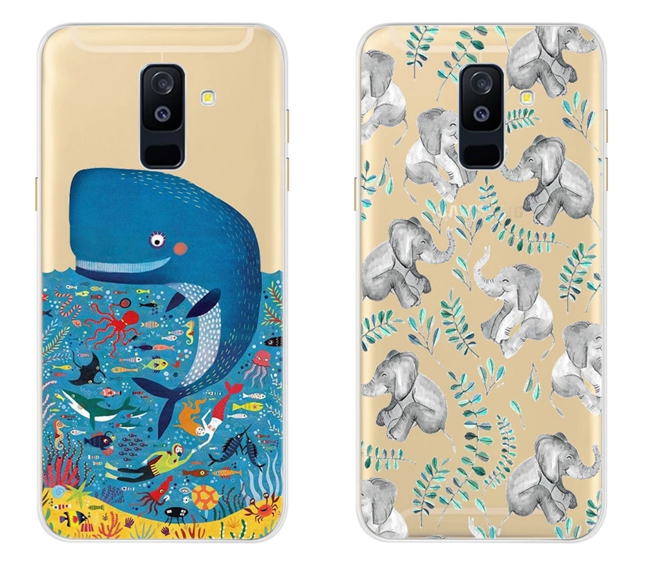 Чехол для телефона samsung Galaxy A6 Plus A605 A605F полная защита чехол для телефона s для samsung A 6 A6 Plus задняя крышка бампер