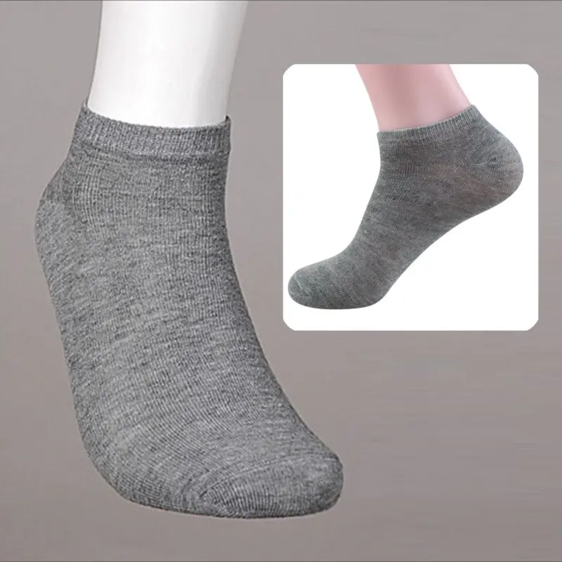 Men Crew Ankle Socks Casual Low-Cut Cotton Size | Мужская одежда