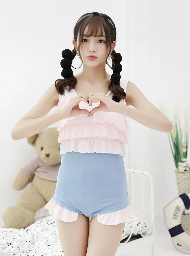 Кобаяси Сан Чи нет горничной костюм дракона для косплея розовый KannaKamuy Плавание