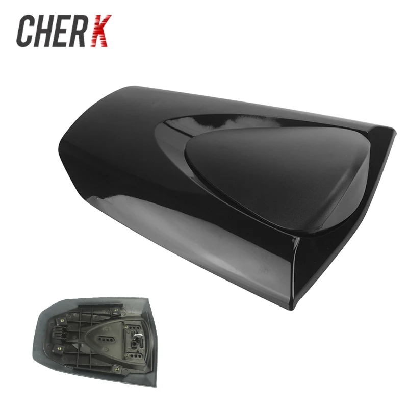Черная пластиковая крышка для пассажирского заднего сиденья мотоцикла Cherk Honda