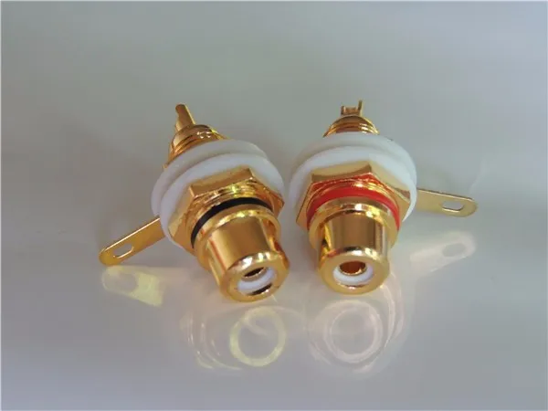 10 шт. разъём RCA мама|cup|plug monitorcup wall |