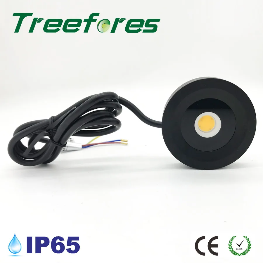 AC 110V 120V 220V 230V 240V 3W IP65 тонкий светодиодные локальные светильники для подсветки шкафов лампы 14 мм Тонкий Светодиодный точечный светильник CE по ограничению на использование опасных материалов в производстве Светодиодный точечный мини-светильник для украшения домашнего интерьера