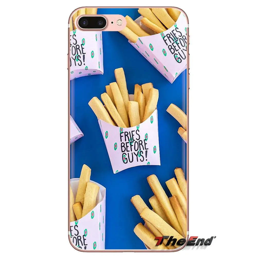 Надпись &quotFries Before Guys&quot Художественный принт для Xiaomi Redmi 4A S2 Note 3 3S 4 4X5 Plus 6 7 6A Pro
